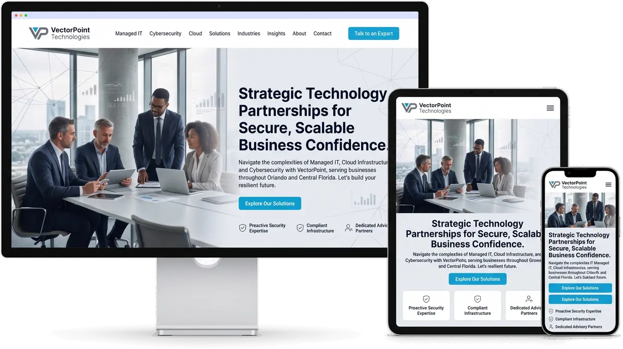 VectorPoint Technologies — website design by Orlando Website Design